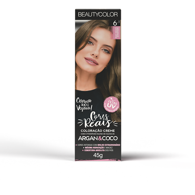 COLORACAO BEAUTYCOLOR INDIVIDUAL 6.1 LOURO ESCURO ACIZENTADO