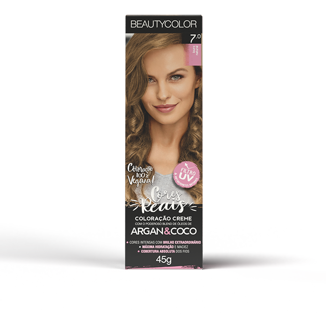 COLORACAO BEAUTYCOLOR INDIVIDUAL 7.0 LOURO NATURAL