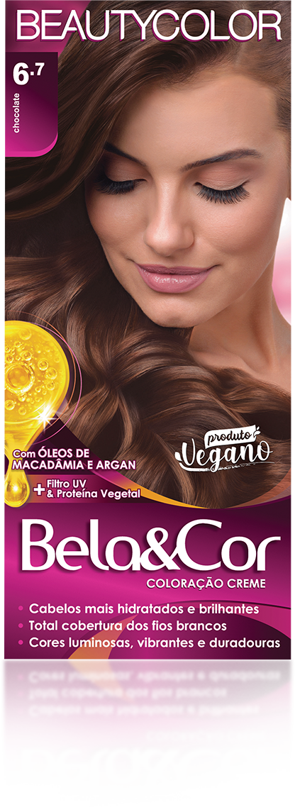 COLORACAO BELA&COR MINI KIT 6.7 CHOCOLATE
