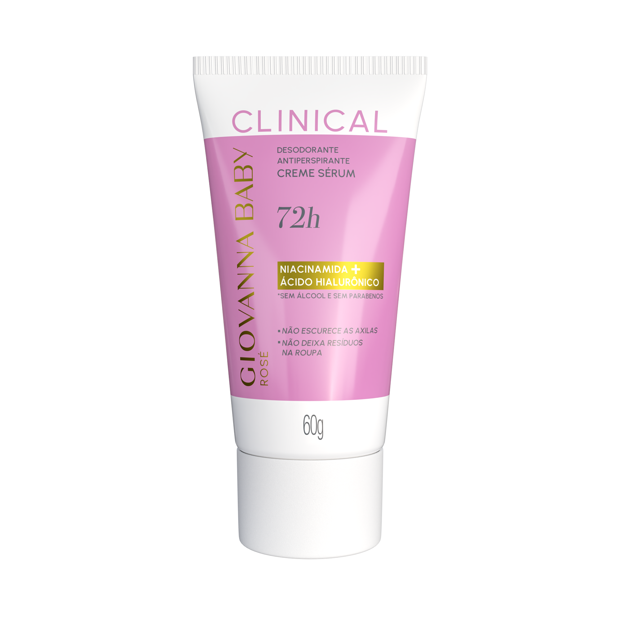 DESODORANTE CREME GIOVANNA BABY BISNAGA 60G ROSE