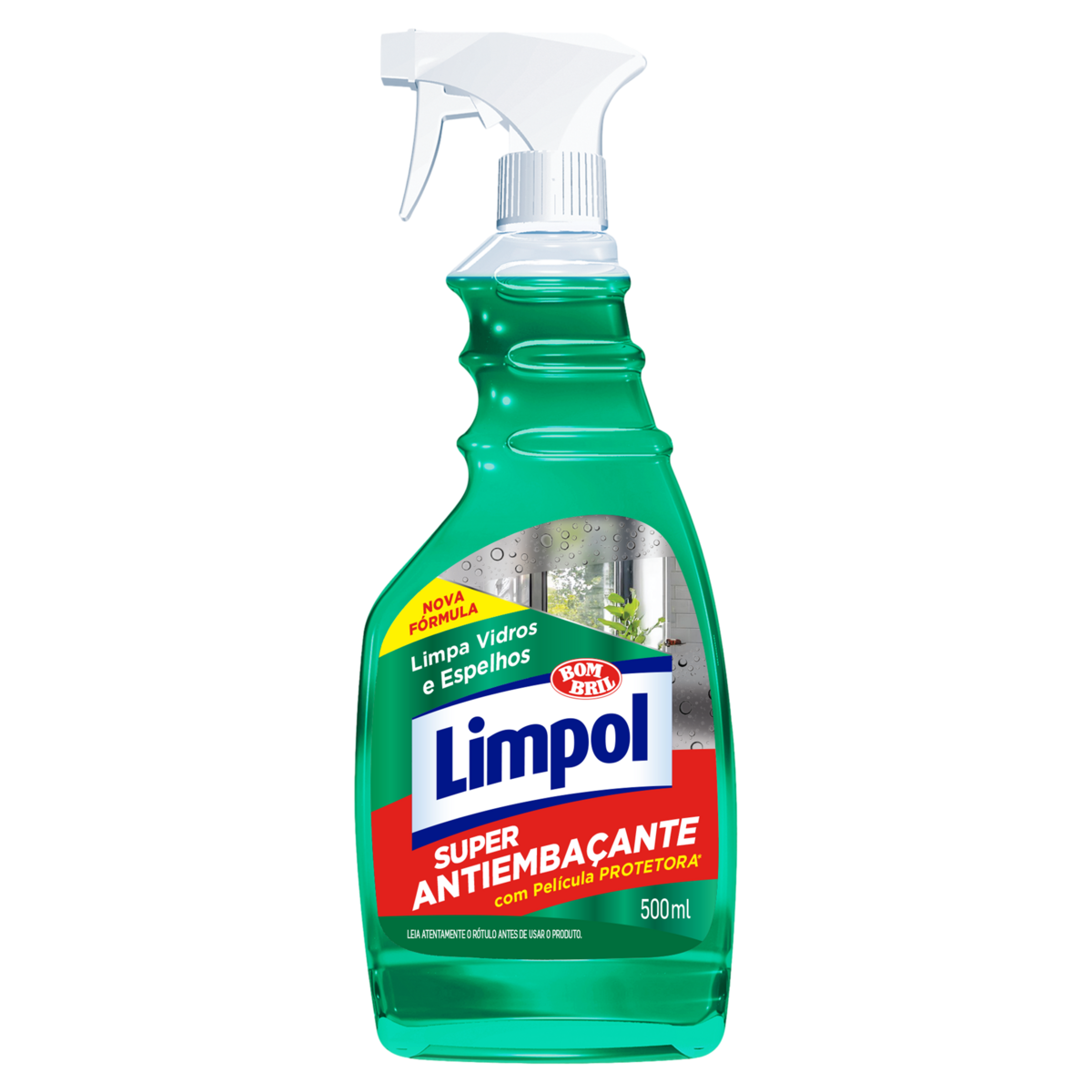LIMPA VIDRO LIMPOL ANTIEMBACANTE GATILHO 500ML