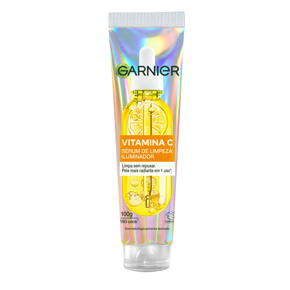 SERUM DE LIMPEZA ILUMINADOR GARNIER 100ML VITAMINA C