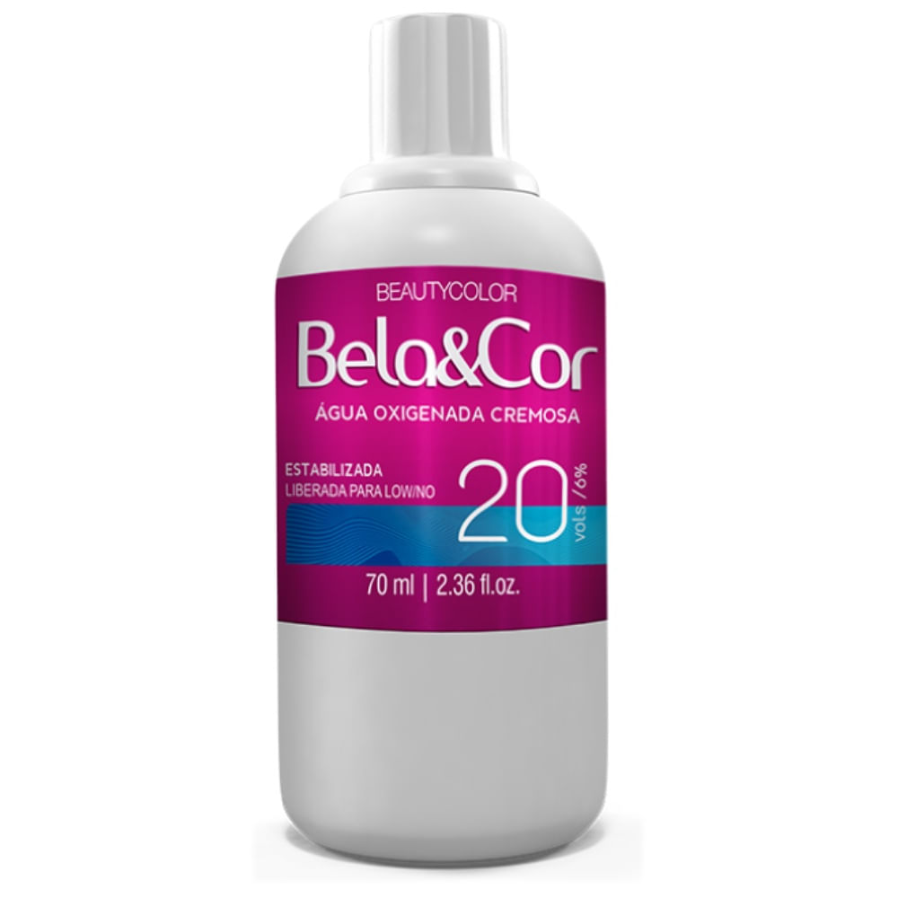 AGUA OXIGENADA BELA&COR 70ML 20VOL