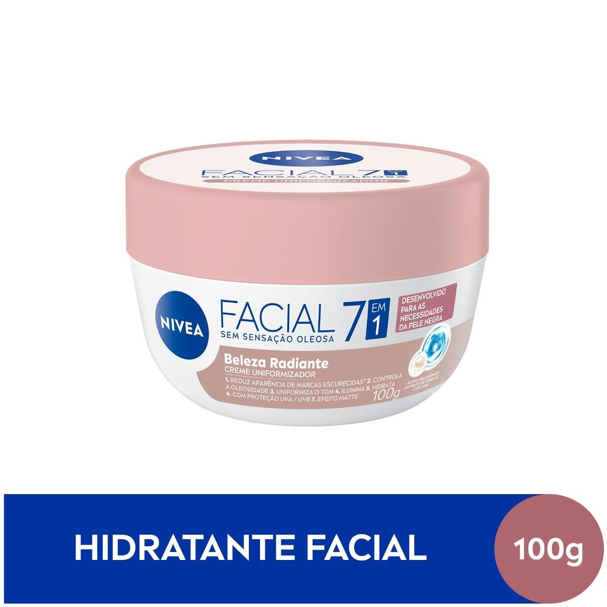 CREME NIVEA FACIAL 100G BELEZA RADIANTE