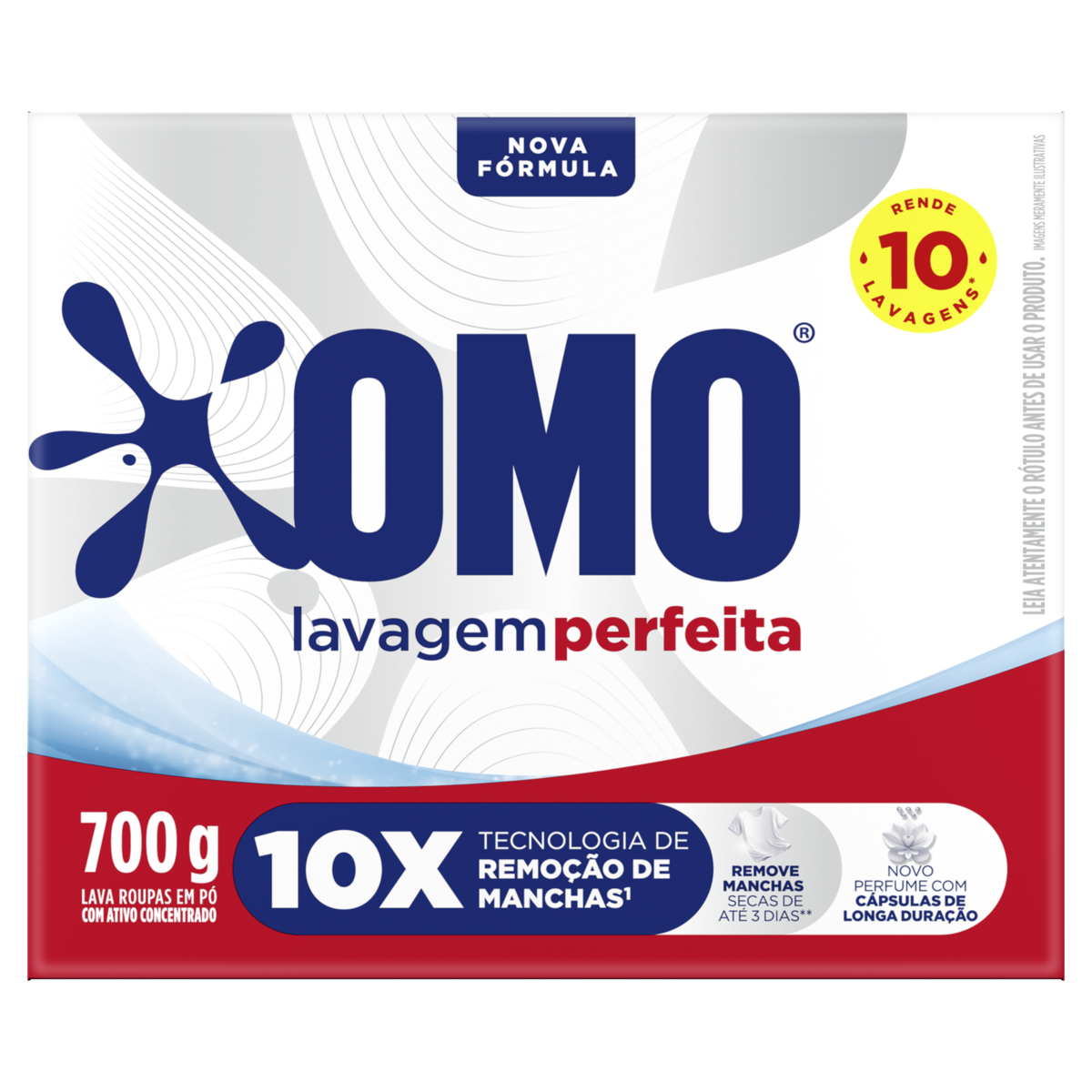 DETERGENTE EM PO OMO 700G LAVAGEM PERFEITA