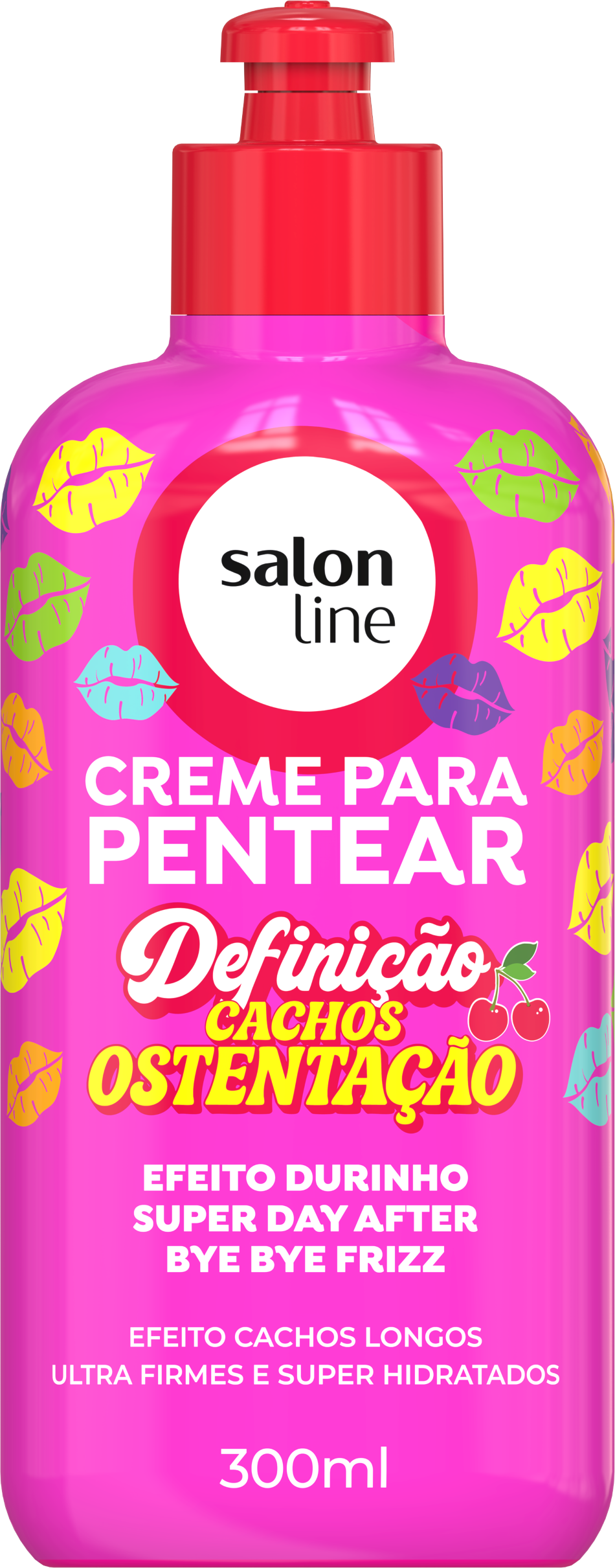 CREME DE PENTEAR SALON LINE 300ML DEFINICAO CACHOS OSTENTACAO