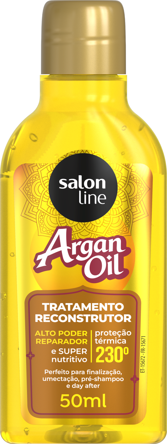 OLEO DE TRATAMENTO SALON LINE CACHOS DOS SONHOS 50ML ARGAN OIL
