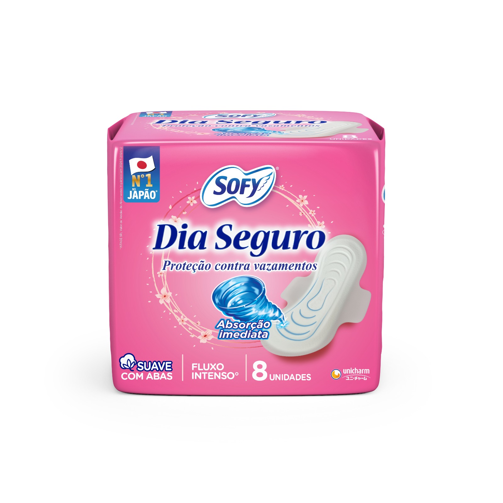 ABSORVENTE SOFY COM 8UN DIA SEGURO