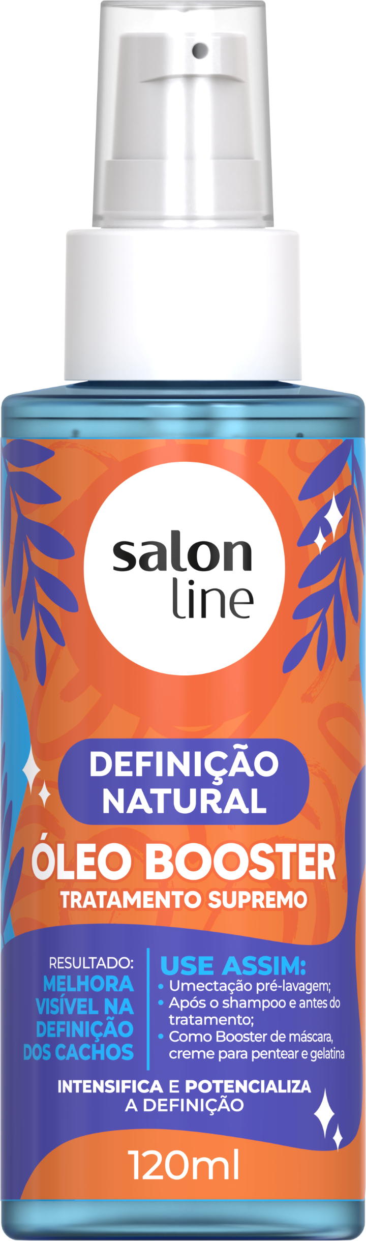 OLEO BOOSTER SALON LINE 120ML DEFINICAO NATURAL