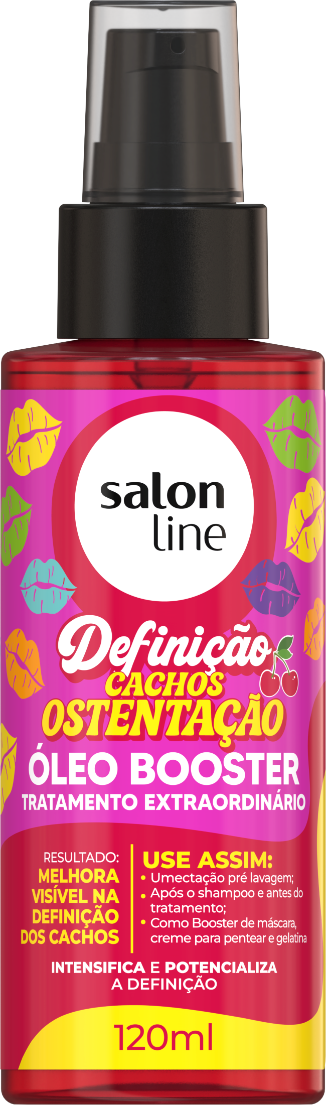 OLEO BOOSTER SALON LINE 120ML DEFINICAO CACHOS OSTENTACAO