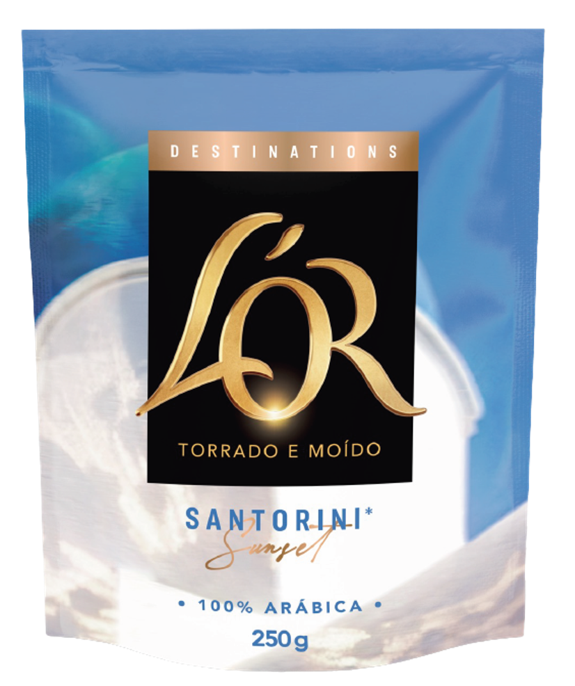 CAFE LOR DESTINATIONS SACHE 250G SANTORINI SUNSET