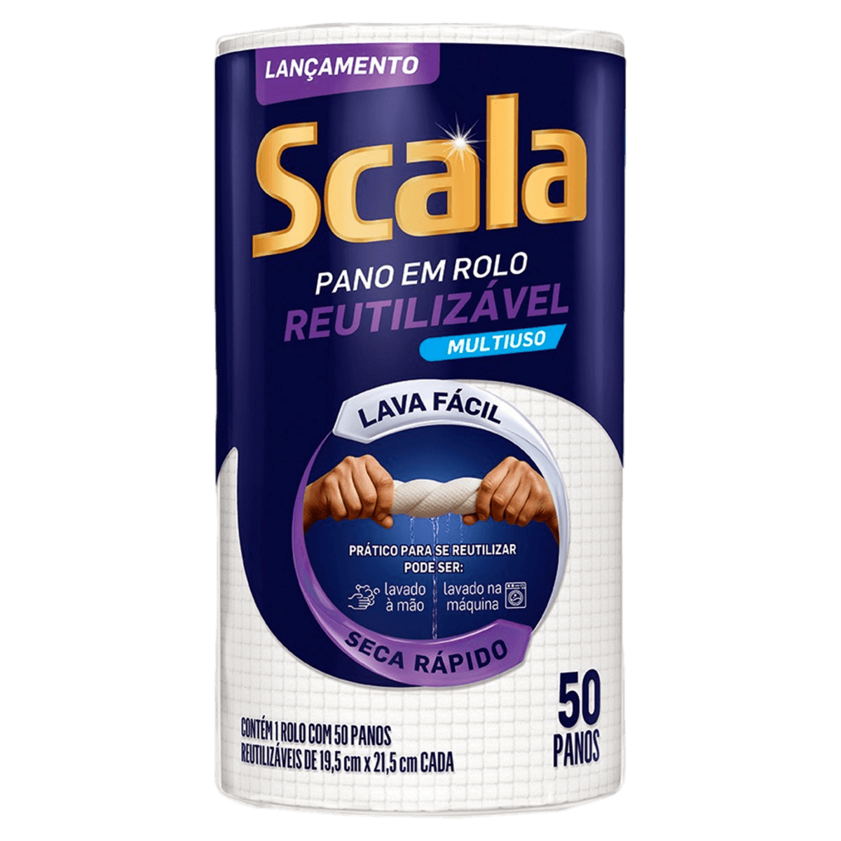 PANO SCALA ROLO COM 50UN REUTILIZAVEL