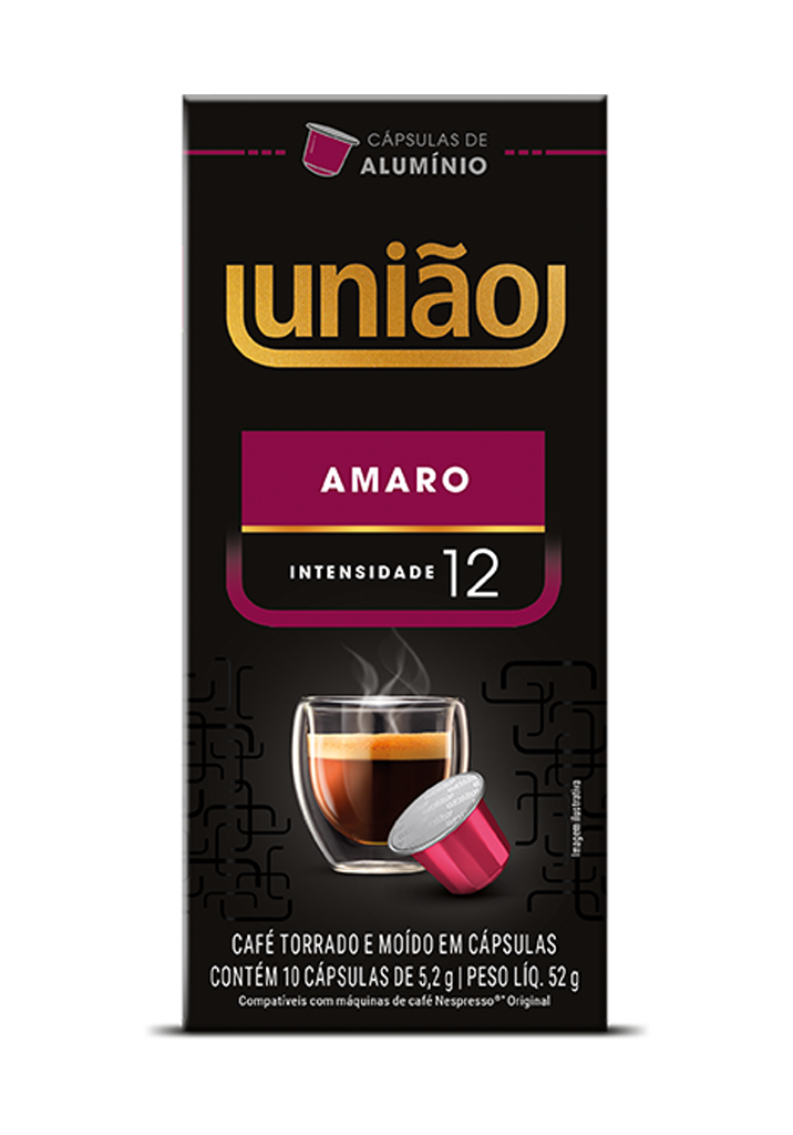 CAFE EM CAPSULA UNIAO COM 10UN AMARO
