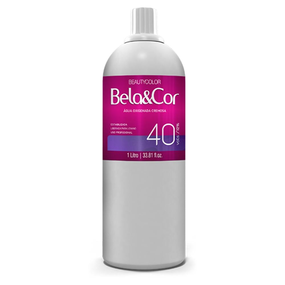 AGUA OXIGENADA BELA&COR 1L 40VOL