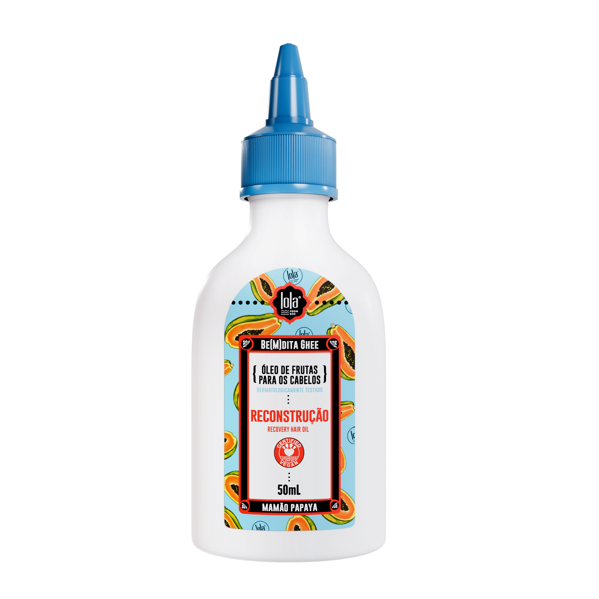 OLEO CAPILAR LOLA BEMDITA GHEE 50ML MAMAO