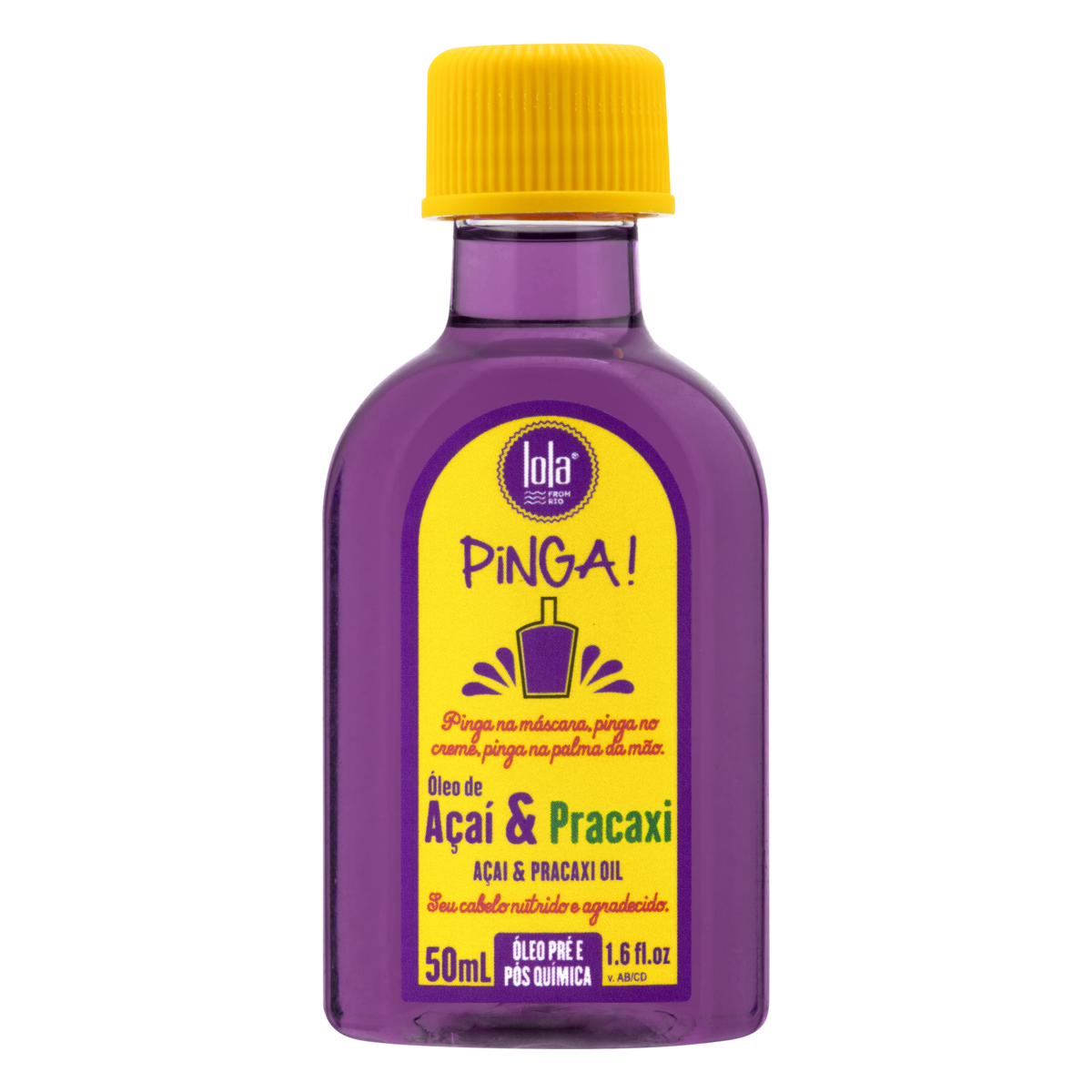 OLEO CAPILAR LOLA PINGA 50ML ACAI E PRACAXI