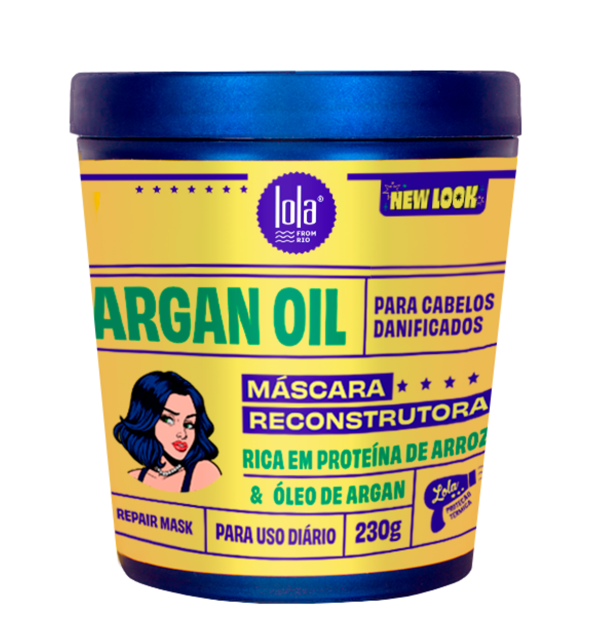 MASCARA LOLA ARGAN OIL 230G