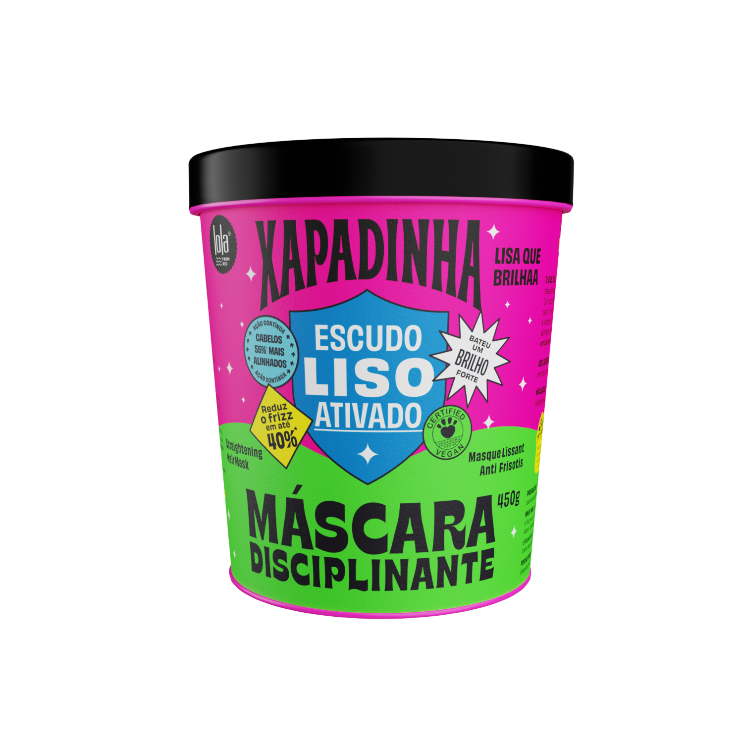 MASCARA LOLA XAPADINHA 450G DISCIPLINANTE
