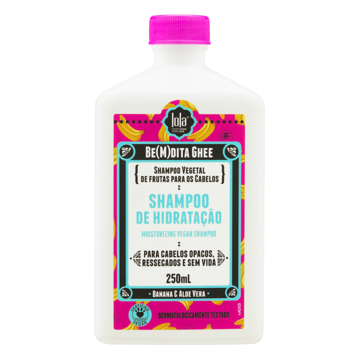 SHAMPOO LOLA BEMDITA GHEE 250ML BANANA