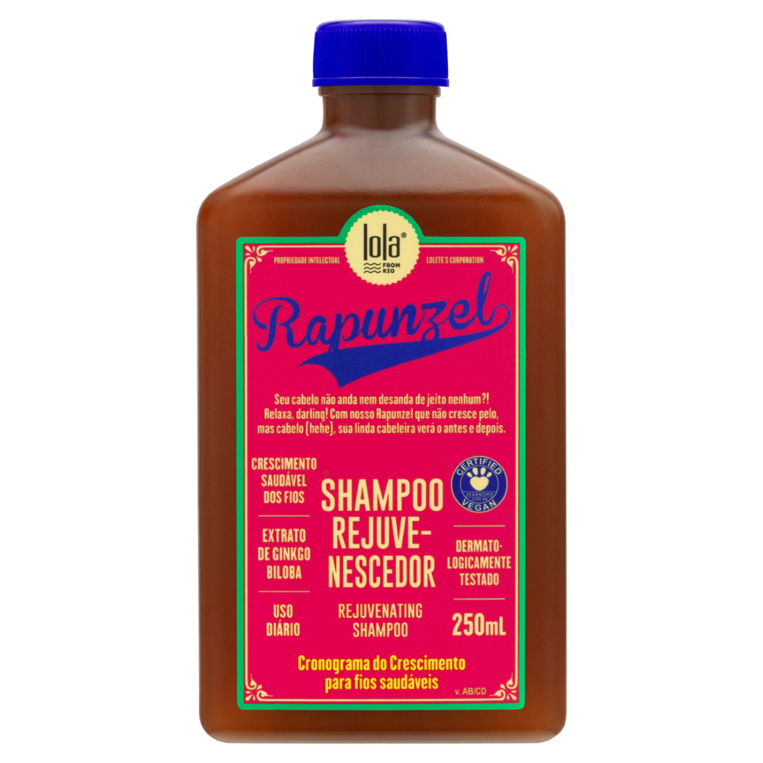 SHAMPOO LOLA RAPUNZEL 250ML REJUVENESCEDOR