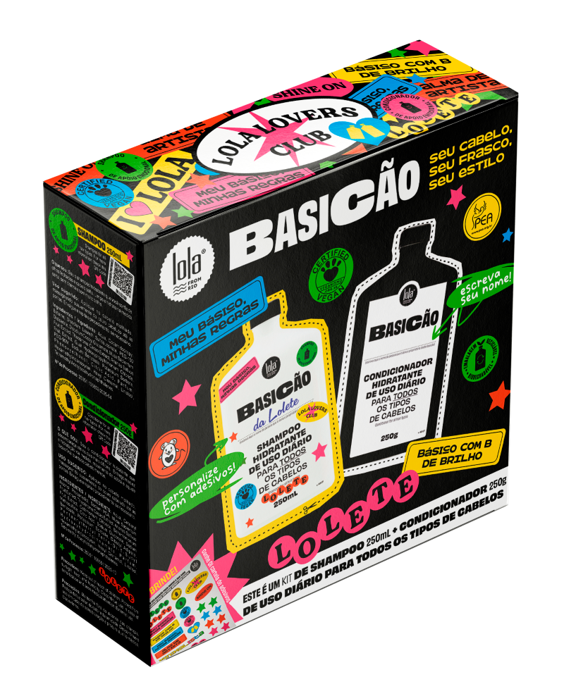 SHAMPOO + CONDICIONADOR LOLA BASICAO 250ML