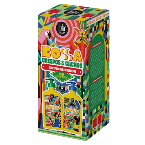 KIT LOLA BOSSA CREME + GELATINA 500G MODELADOR
