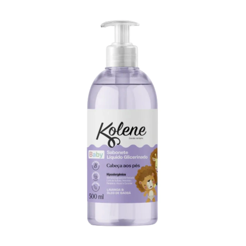 SABONETE LIQUIDO GLICERINADO KOLENE BABY 500ML