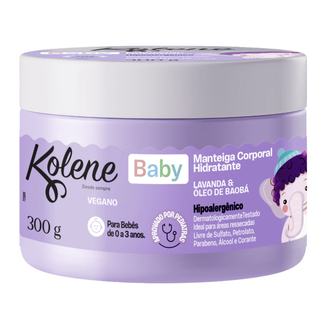 MANTEIGA CORPORAL KOLENE BABY 300G