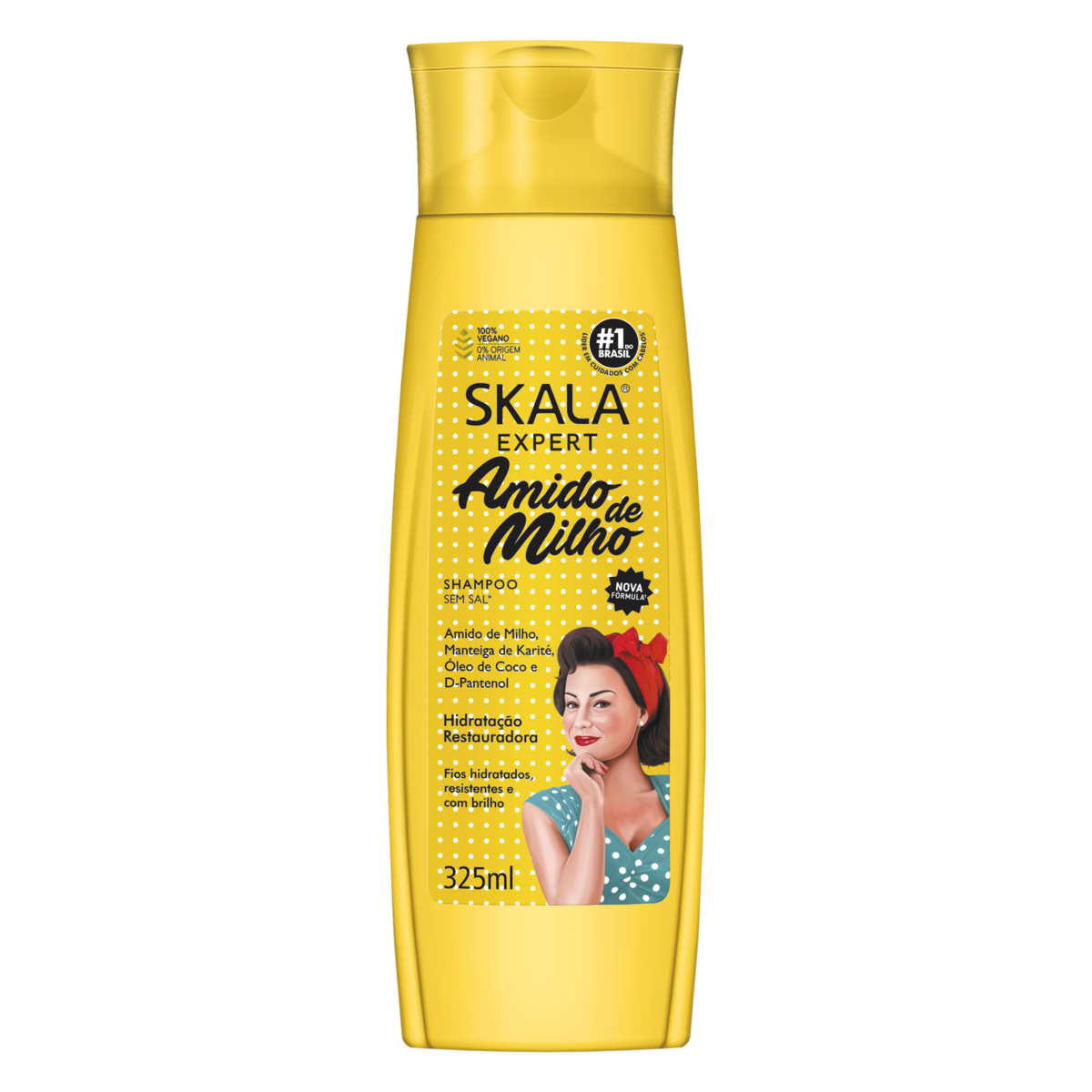 SAMPHOO SKALA 325ML AMIDO DE MILHO