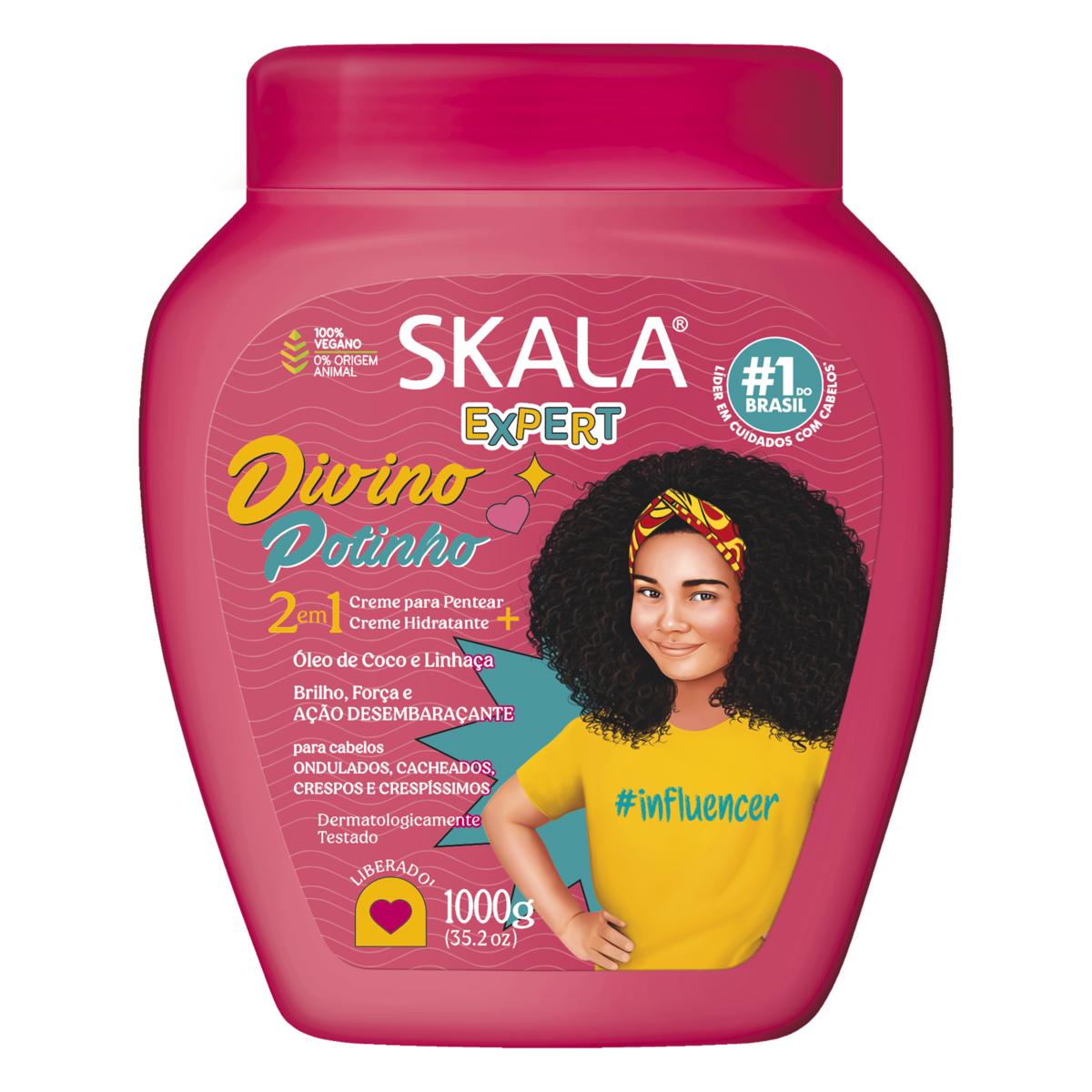 CREME DE TRATAMENTO SKALA 1KG DIVINO POTINHO KIDS