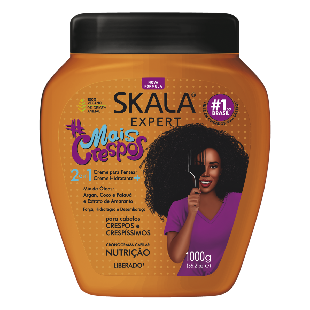 CREME DE TRATAMENTO SKALA 1KG MAIS CRESPOS