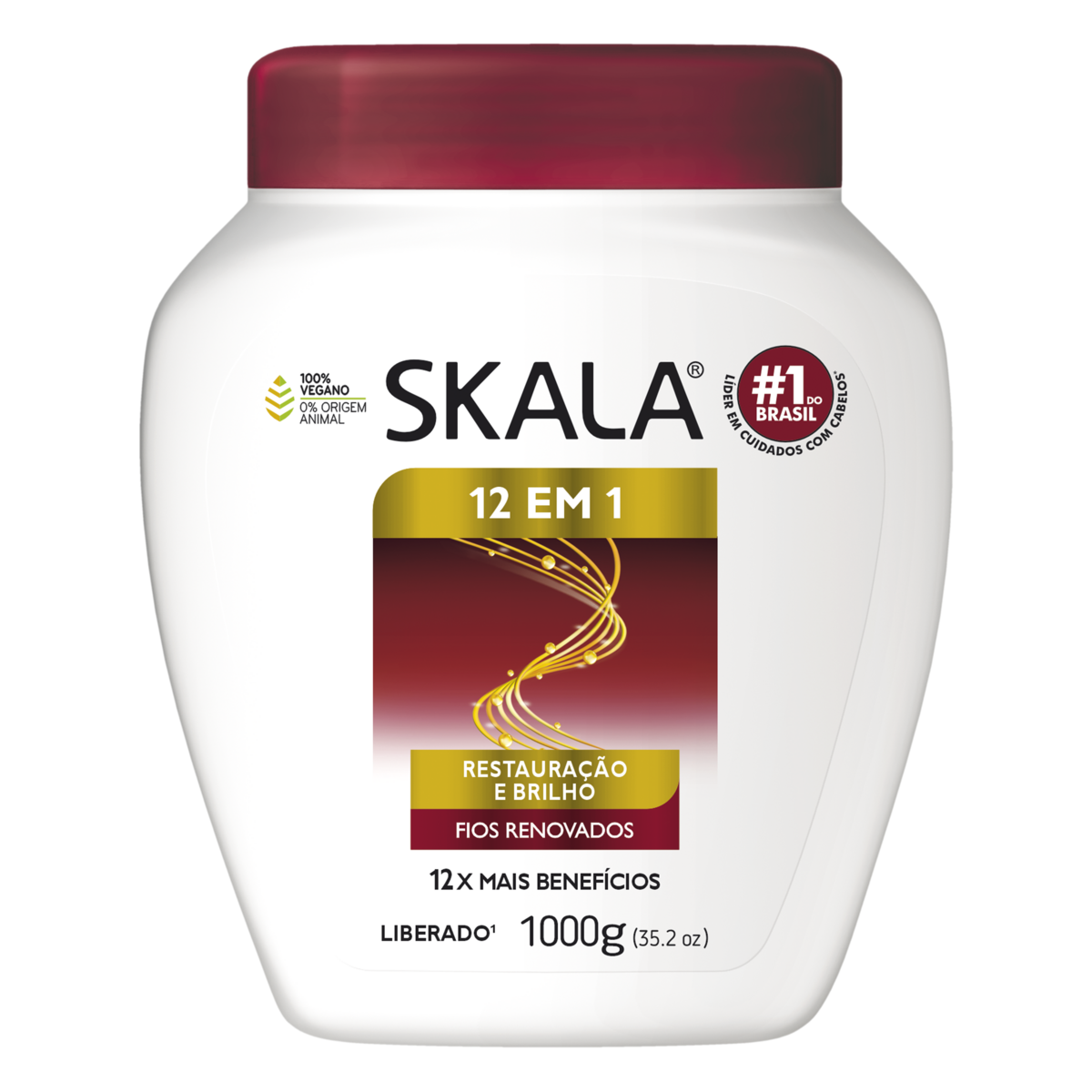 CREME DE TRATAMENTO SKALA 1KG 12 EM 1