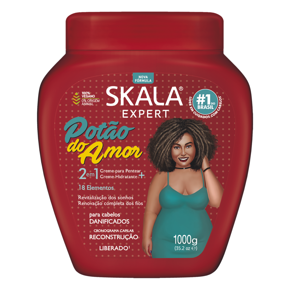 CREME DE TRATAMENTO SKALA 1KG POTAO DO AMOR