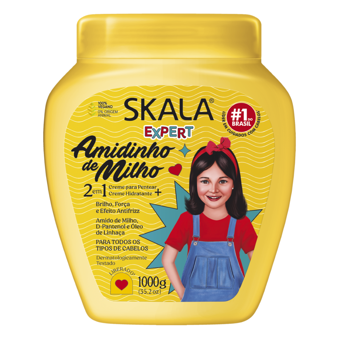 CREME DE TRATAMENTO SKALA 1KG AMIDINHO DE MILHO