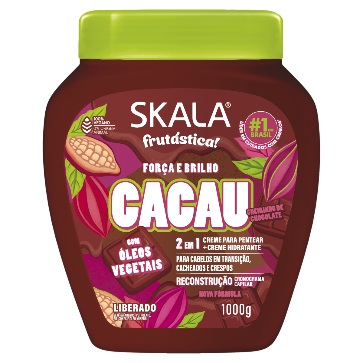 CREME DE TRATAMENTO SKALA 1KG CACAU