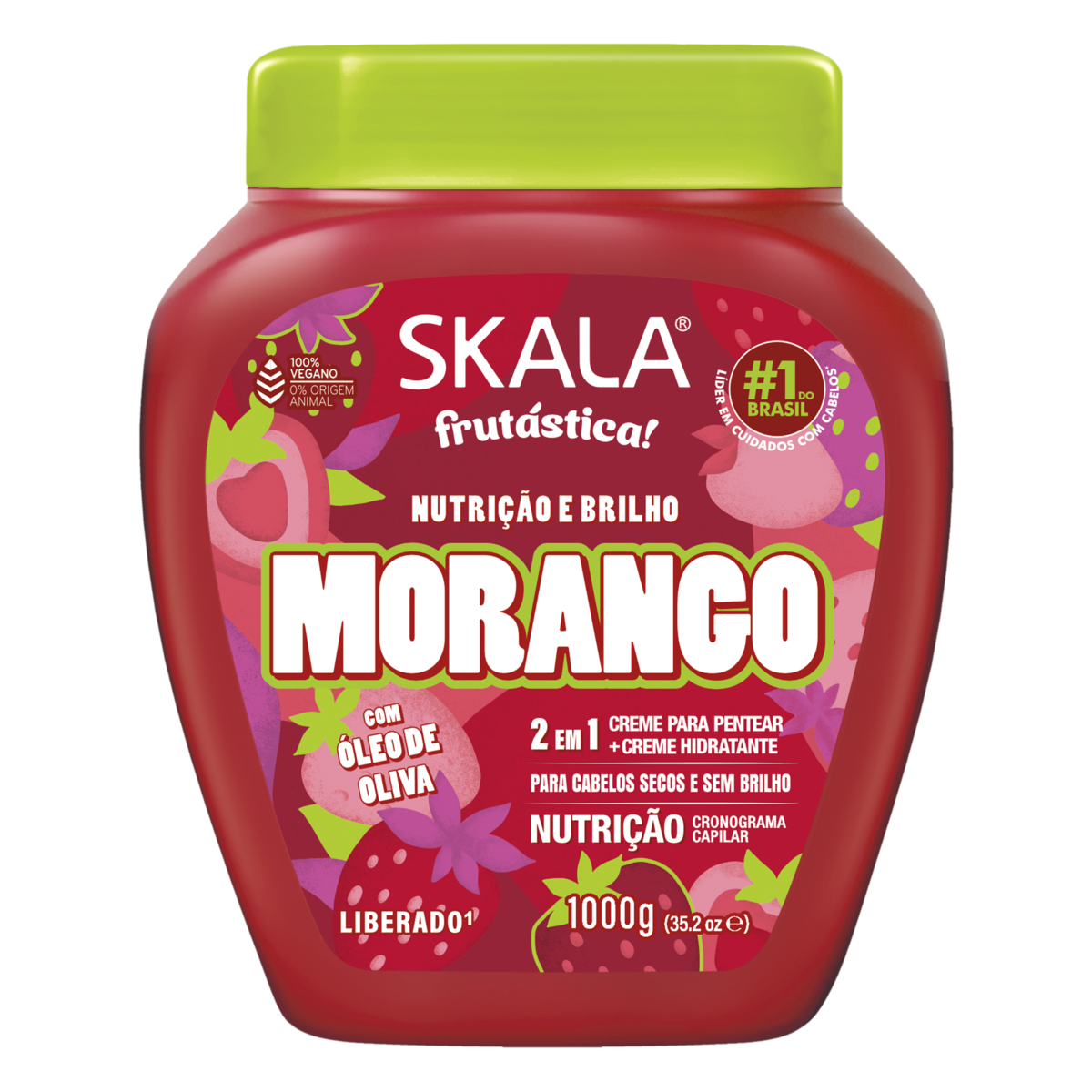 CREME DE TRATAMENTO SKALA 1KG MORANGO