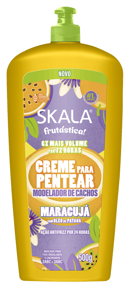 CREME DE PENTEAR SKALA 500G MARACUJA