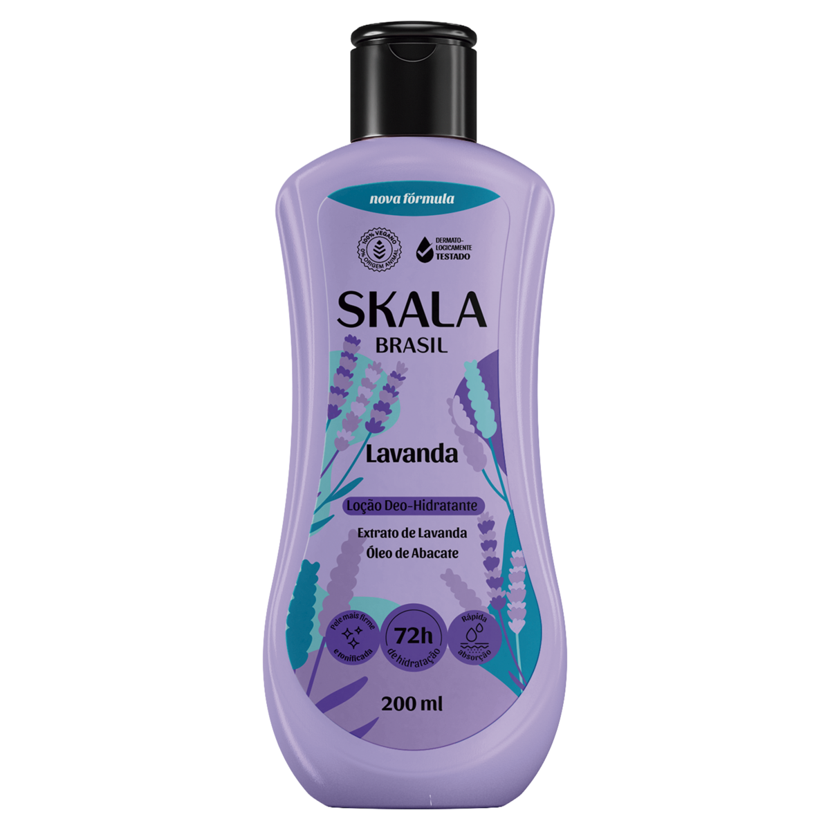 LOCAO DEO HIDRATANTE SKALA 200ML LAVANDA