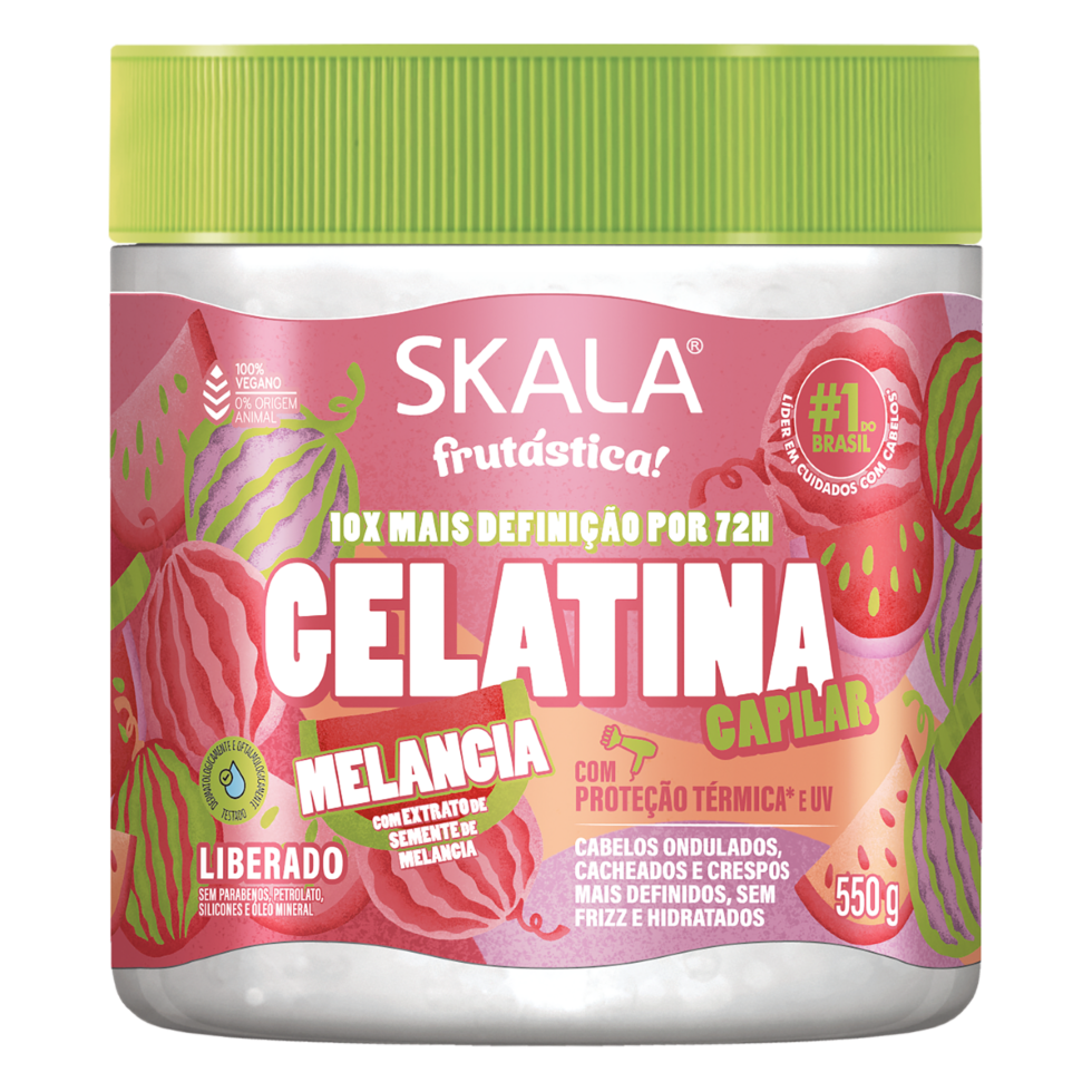 GELATINA SKALA 550G MELANCIA