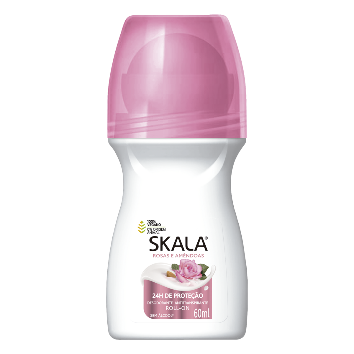 DESODRANTE ROLLON 60ML ROSAS E AMENDOAS