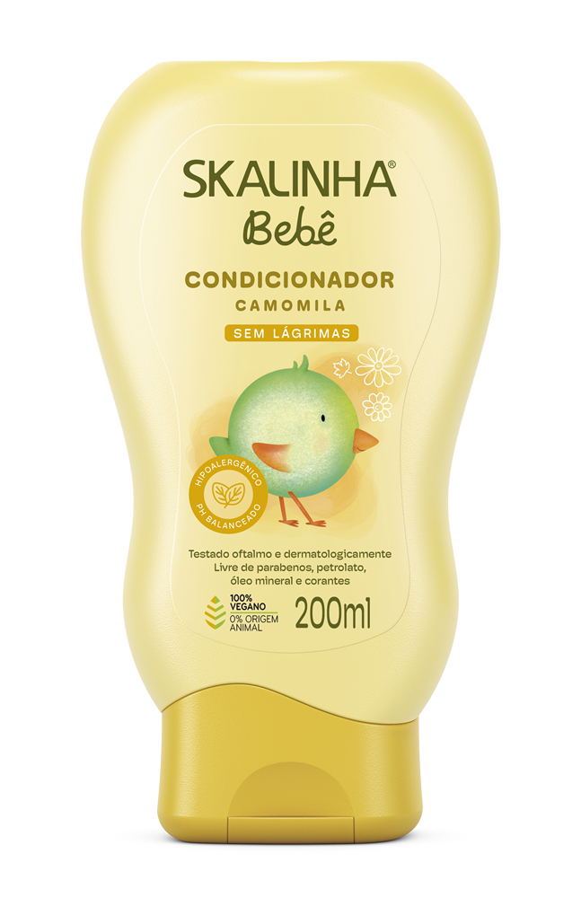 CONDICIONADOR SKALINHA BEBE 200ML CAMOMILA