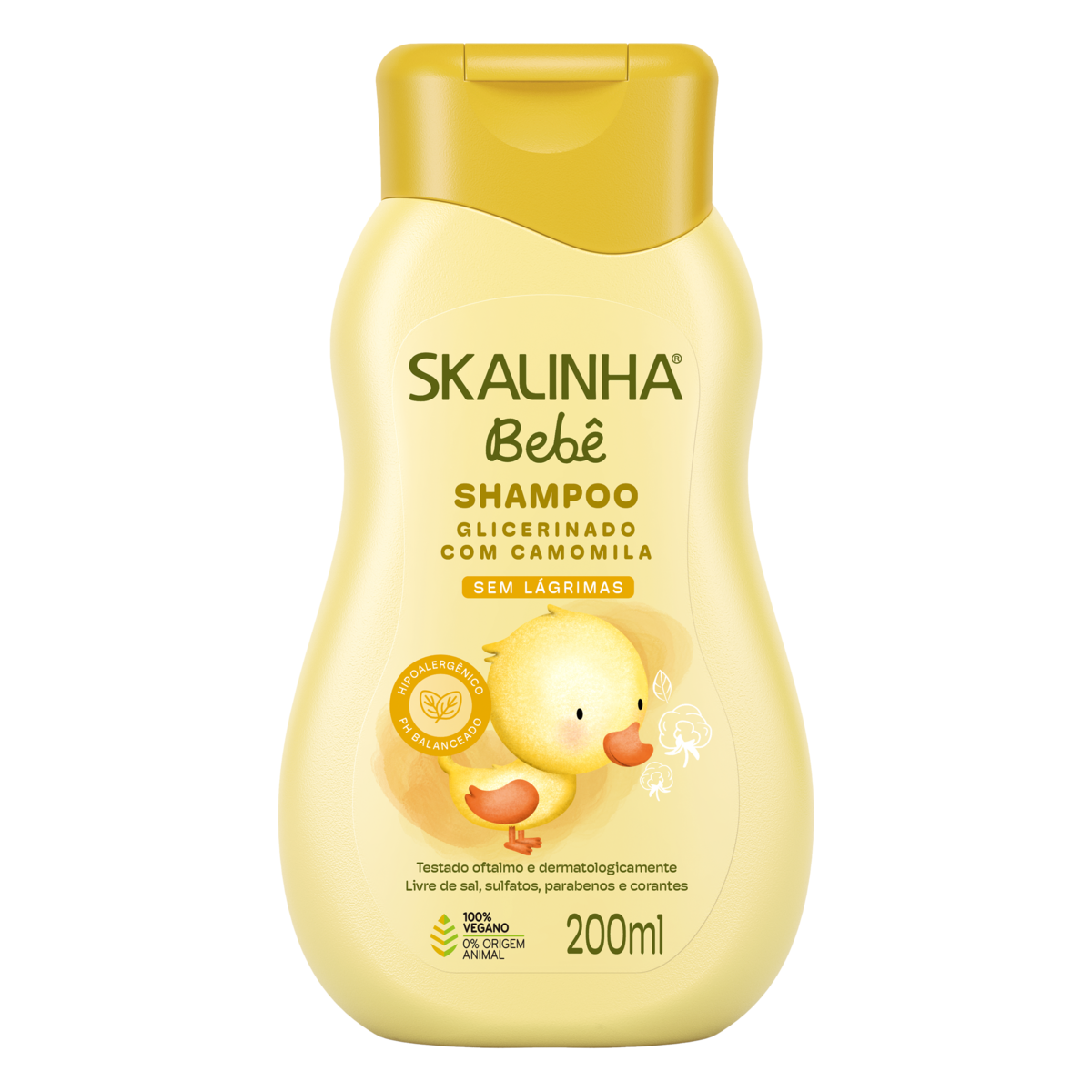 SHAMPOO SKALINHA BEBE 200ML CAMOMILA