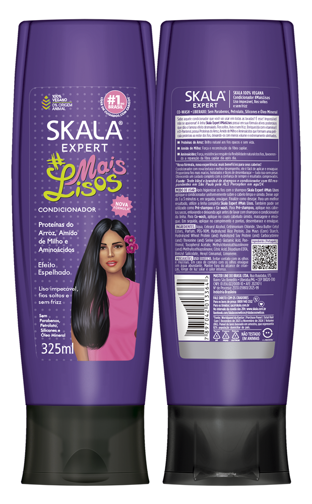 CONDICIONADOR SKALA 325ML MAIS LISOS