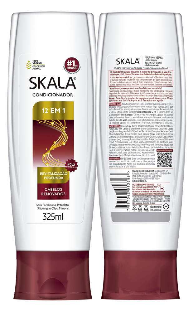 CONDICIONADOR SKALA 325ML 12 EM 1