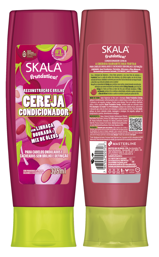 CONDICIONADOR SKALA 325ML CEREJA