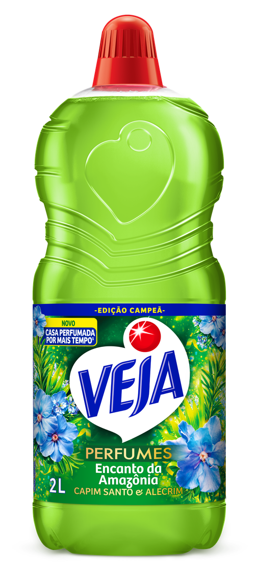 LIMPADOR VEJA PERFUMES 2000 ML ENCANTOS DA AMAZONIA