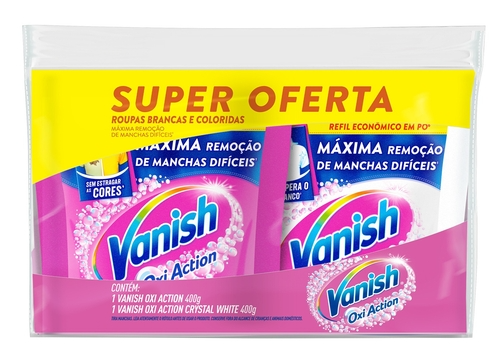 ALVEJANTE VANISH REFIL PO WHITE + PINK 400G