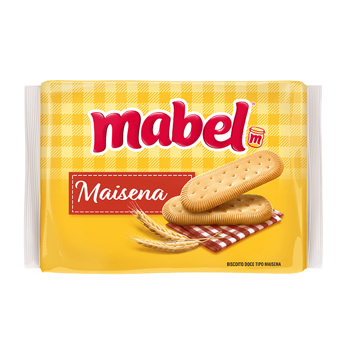 BISCOITO MABEL LAMINADO DOCE 300G MAIZENA
