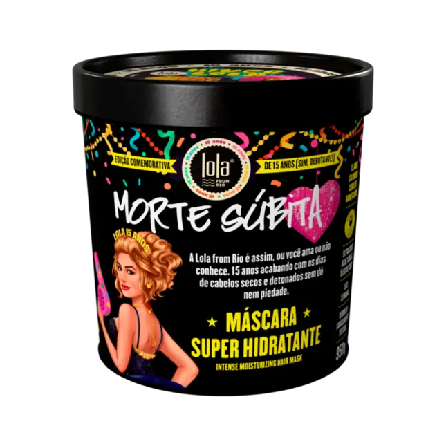 MASCARA LOLA MORTE SUBITA 15ANOS 950G