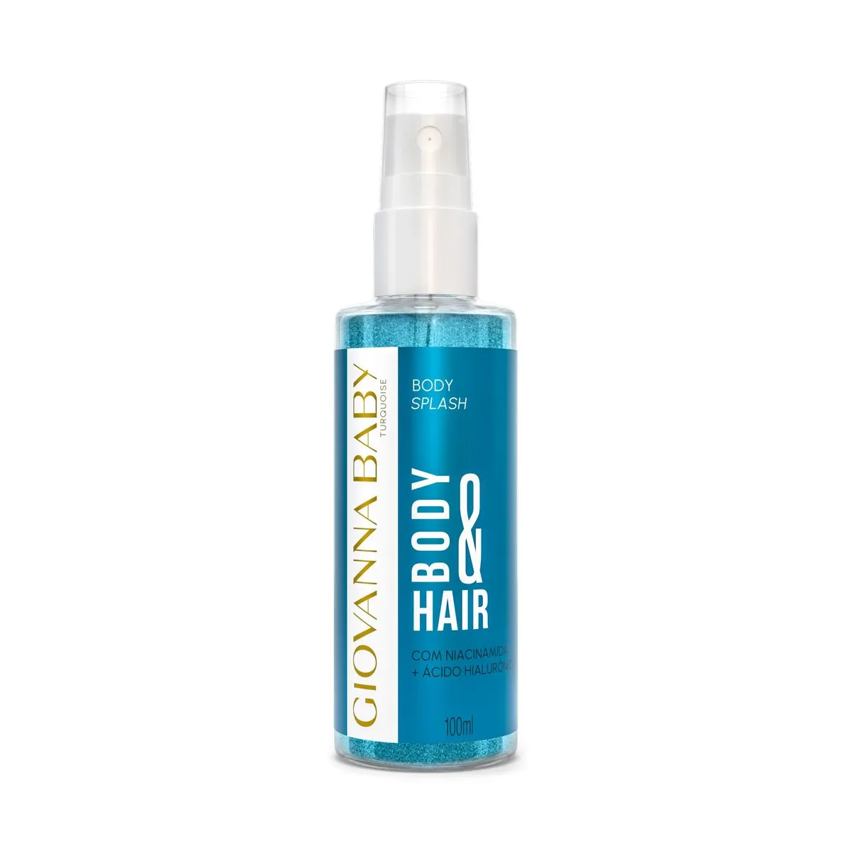 BODY SPLASH MINI GIOVANNA BABY METAIS NOBRES 100ML TURQUOISE